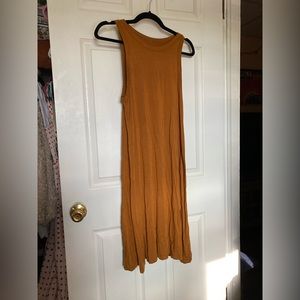 Brown Tank Too Dress Midi